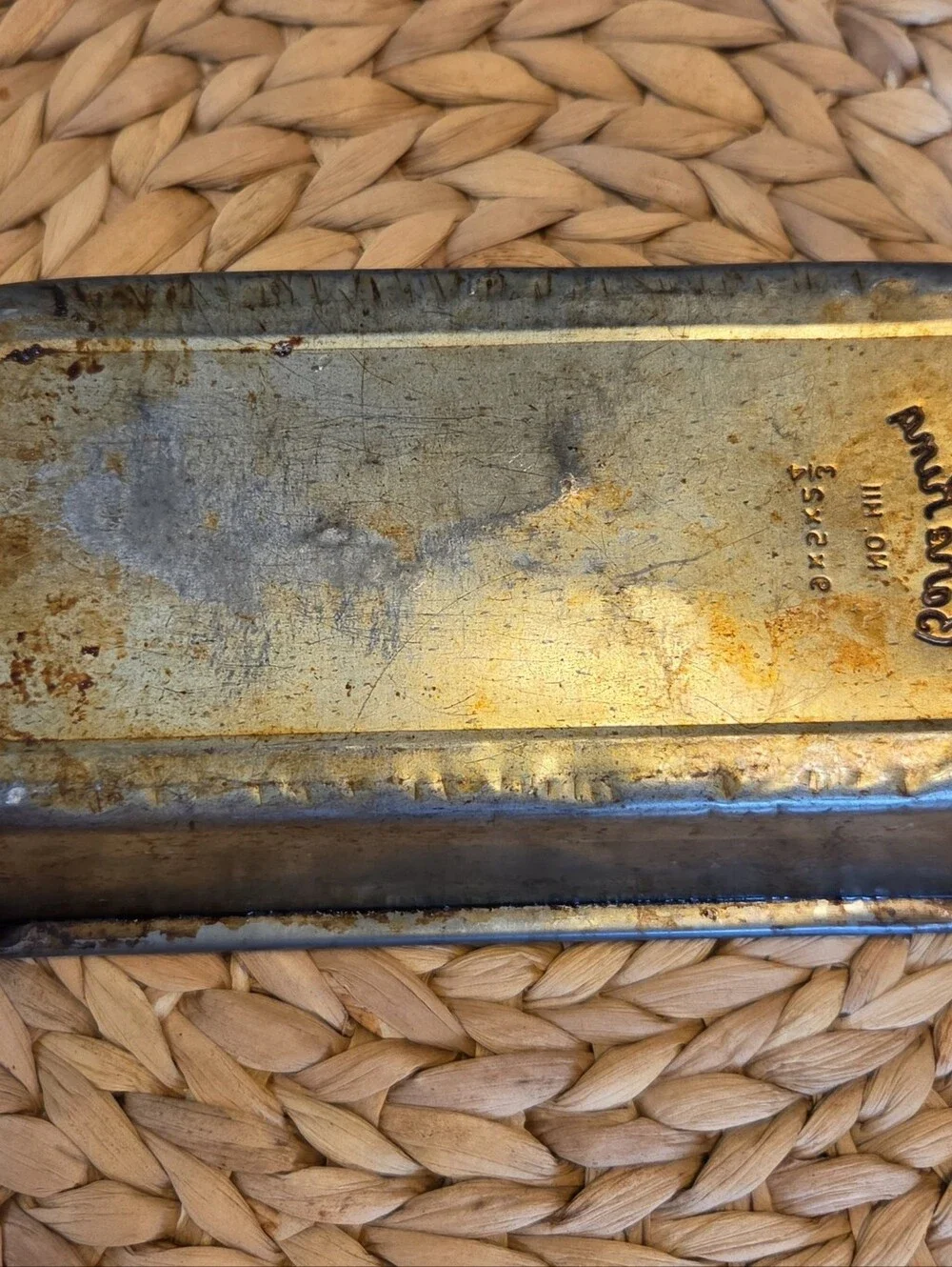 Vintage Bake King Loaf Pan 8x5x2-3/4